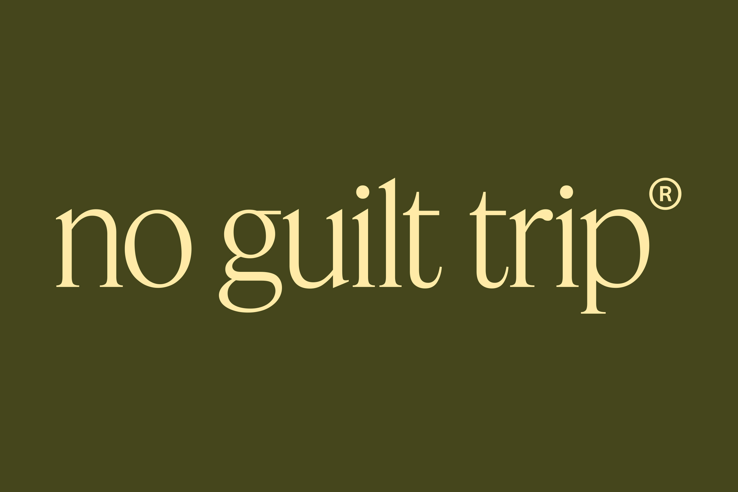 No Guilt Trip